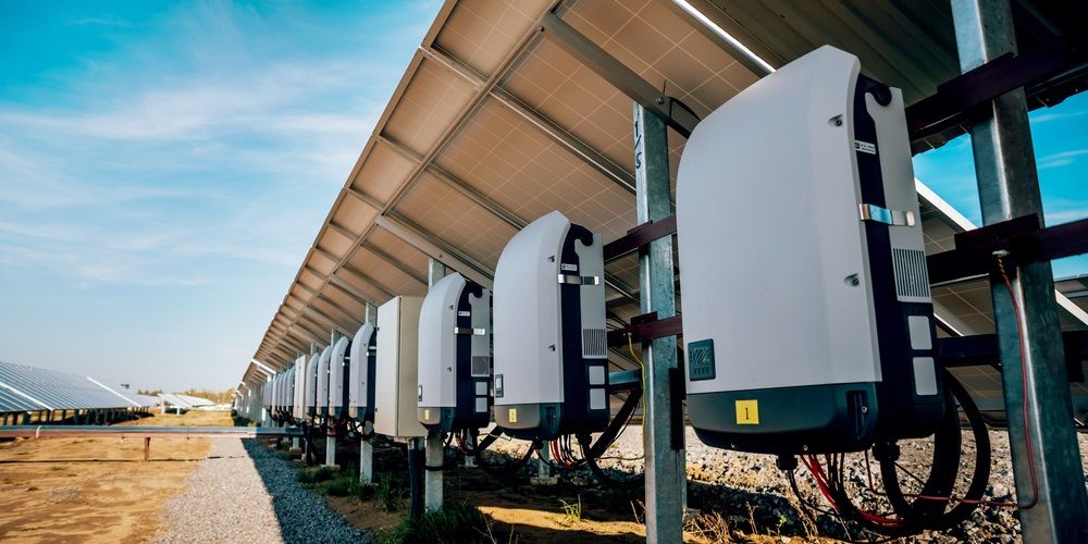 Zonnepanelen die